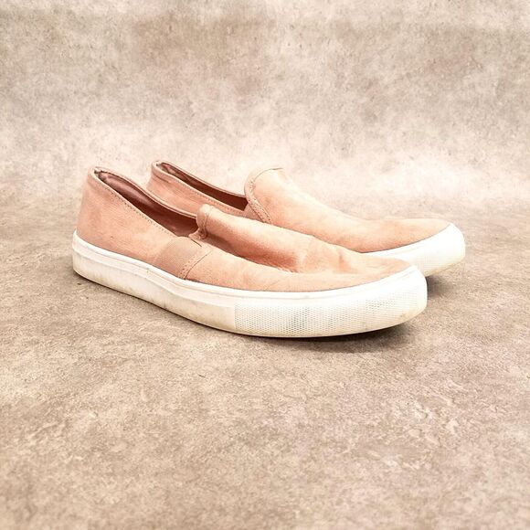 Universal Thread Womens Size 8.5 Pink Textile Slip On Loafer Sneakers - Picture 1 of 11